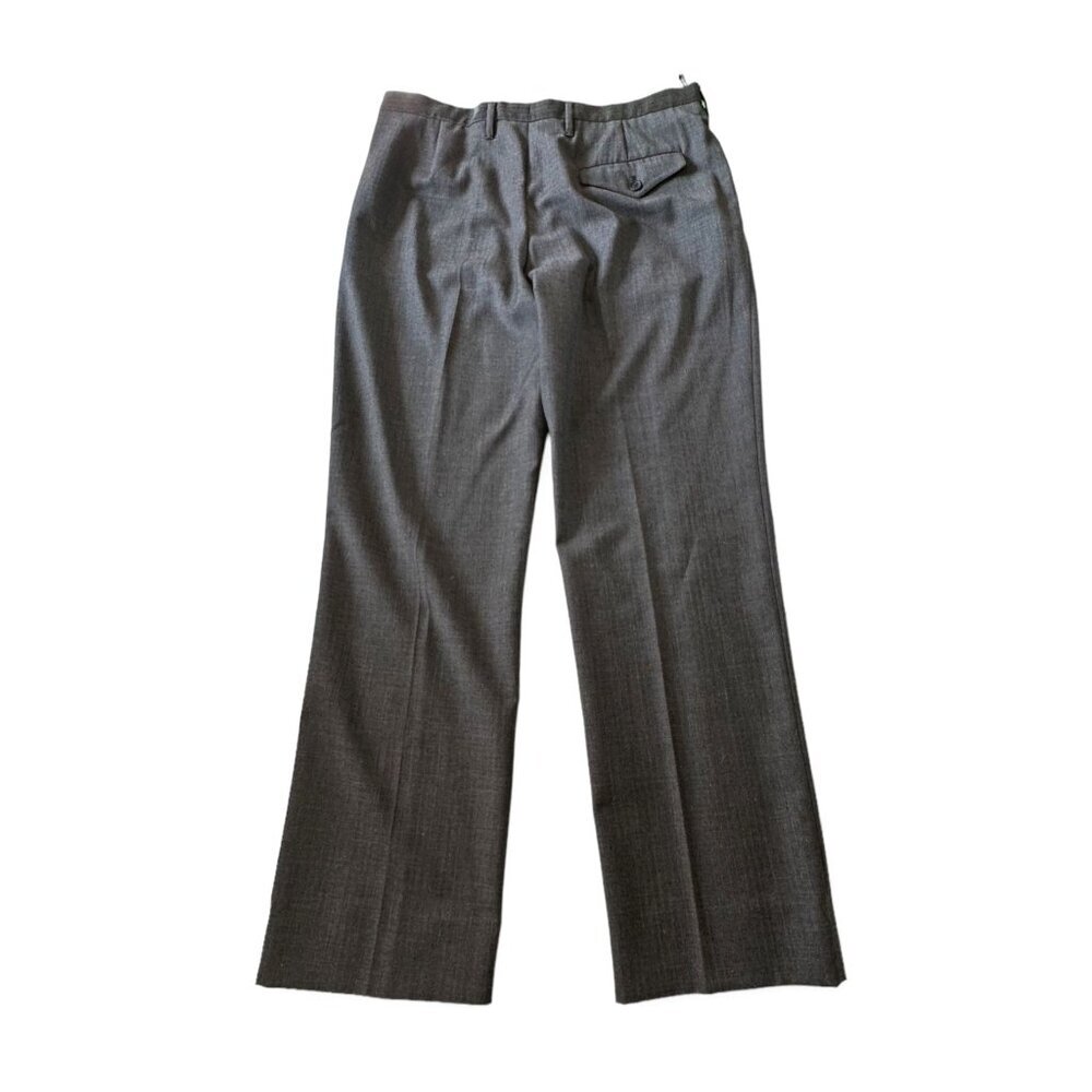 Prada Gray Wool FW2003 Pants w/ Belt Size 46 Italy - Picture 2 of 16